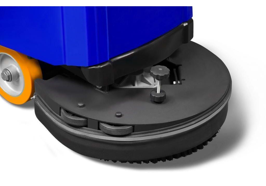 Сетевая поломоечная машина толкаемого типа Метлана М50E (кабельная), синяя