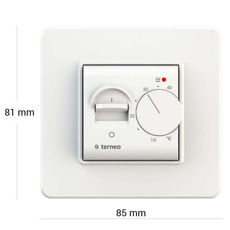 Электронный терморегулятор (термостат) Terneo Mex для тёплых полов