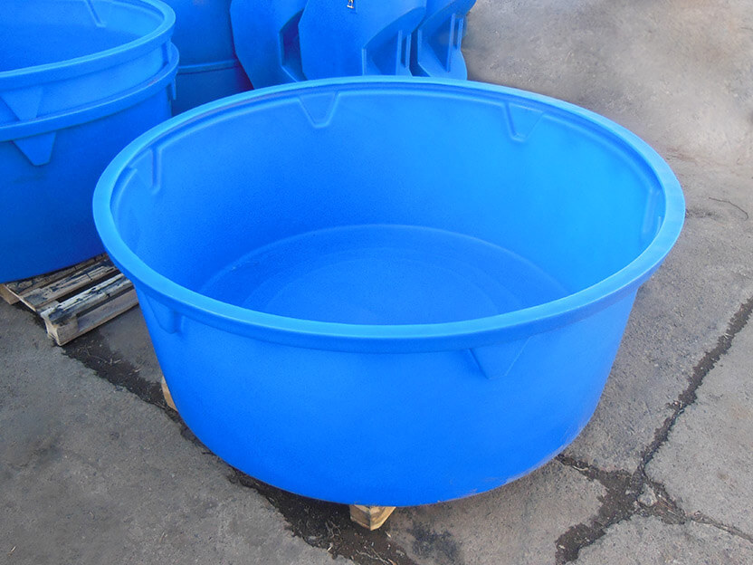 Полиэтиленовый бассейн для купания ТанПласт 1800л